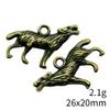 2025 Trend Charms Bulk Tiger Lion Wolf Charms Подвеска Сувенирная подвеска для творчества