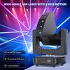 New Arrival 6 Eyes Rgb Laser Moving Head Light Infinite Rotation Fan Shaped Dmx512 for Bar Club Wedding Party Stage Effect Light
