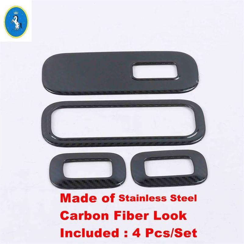 ABS Auto Interior Glass Window Lift Switch Button Panel Decor Cover Trim Accessories For Benz A Class W177 A200 A220 - 2024