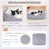 Кровать для кошек и собак Alien Pet Bed Bed Pet Cushion Sofa Fluffy Cold Protection Washing Gloss Absorbent Airable All Seasons Anti-Slip (Серый/С)