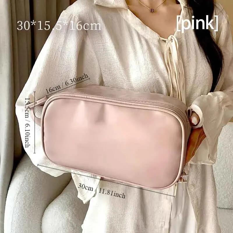 1 шт. косметичка, косметичка для женщин и мужчин, большая вместимость, портативная дорожная косметичка, сумка для хранения туалетных принадлежностей