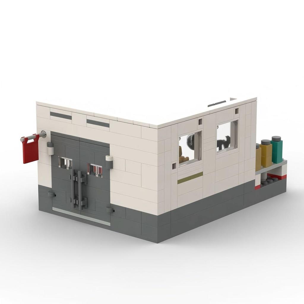 Creative Car Repair Shop Building Blocks - Compatible with LEGO, Perfect Toy Gift for Birthdays