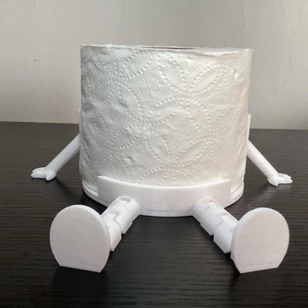 Держатель для туалетной бумаги Partner Декоративные 3D-печатные украшения Маленькие люди Украшения для дома Маленькие украшения