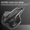 RACEWORK 30CRMO Bicycle 3D Printed Saddle Mountain Road Cycle Saddle Comfortable Honeycomb Structure Hollow Bicycle