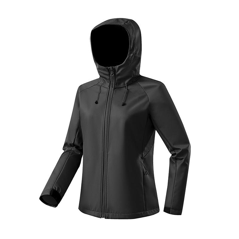 Женская куртка Softshell, легкая флисовая подкладка, водонепроницаемое пальто, куртка-дождевик с капюшоном для походов на свежем воздухе