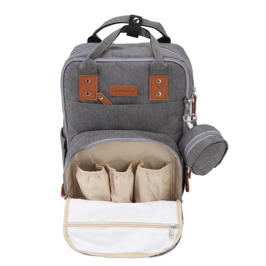 Сумка для подгузников, рюкзак с вышивкой, на два плеча, 20 л, большая вместимость, рюкзак для мам, сумка для подгузников с