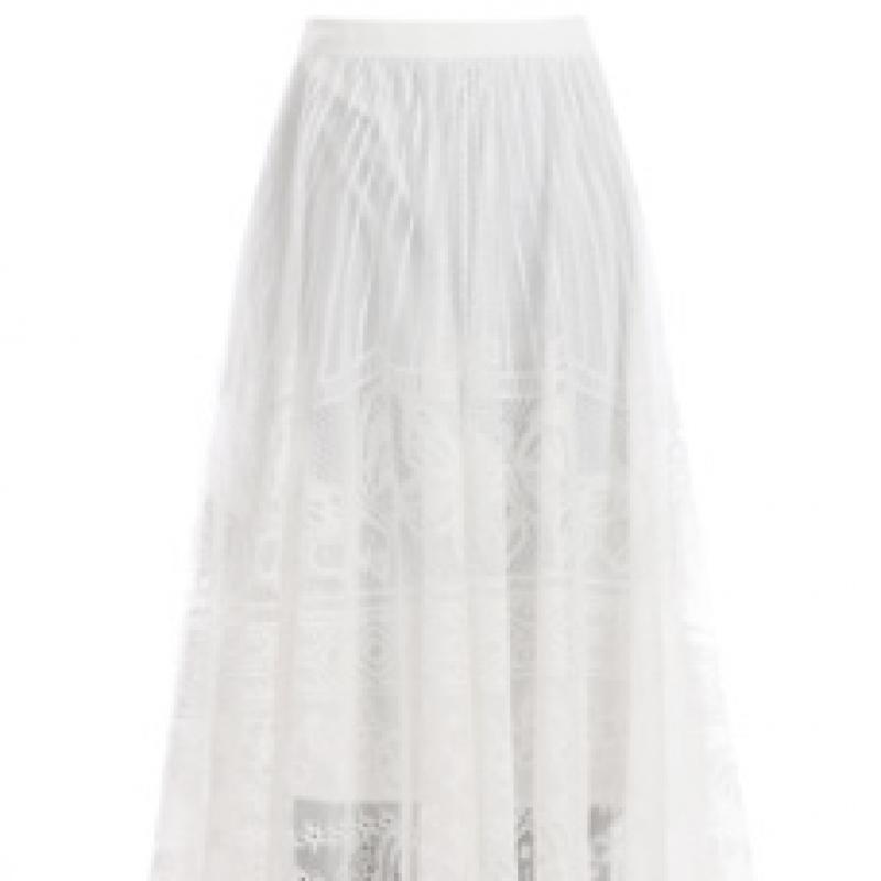 Shop Women Lace Long Skirt Black Pic Wsk 12167