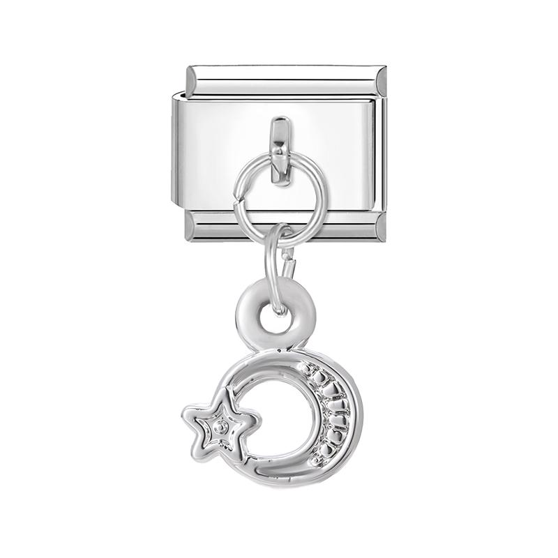 Модный Подвеска Сердце Губы Бант Ноги Рыбья Кость Итальянский Шарм Звено Подходит для Браслета 9мм из Нержавеющей Стали DIY Изготовление Подарки Мужчинам Женщинам