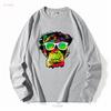 XtraFly Apparel Мужская футболка Неоновая Обезьяна Шимпанзе Горилла Тай-дай Обезьяна Свитшот винтажный Стиранный Унисекс Мягкая дизайнерская одежда Повседневная