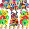 Mario Movie Kids Birthday Party Decoration Banner Tableware Supplies