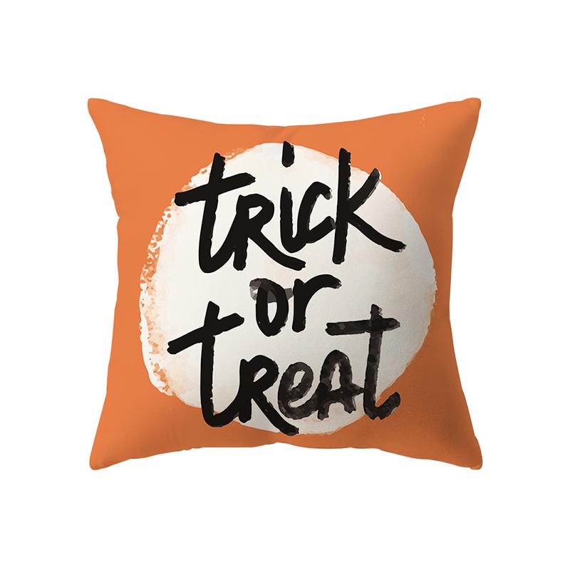 Хэллоуин тема ужас тыква черный кот принт узор наволочка дома гостиная диван украшения подушка наволочка