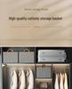 7-Piece Steel Frame Fabric Wardrobe Organizer Set