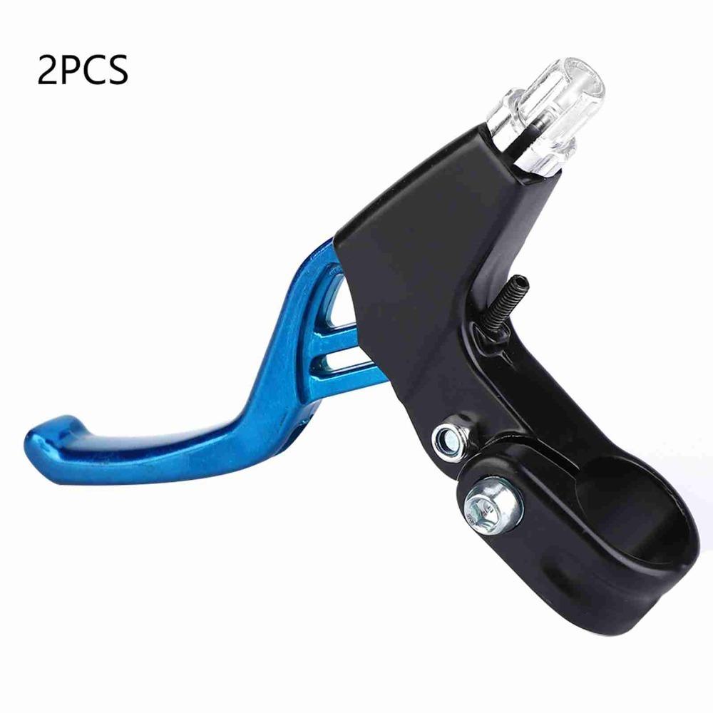 1 Pair Aluminum Alloy Bicycle Brake Levers 4 Finger Grip Bike Brake Handle ,Most Bicycle