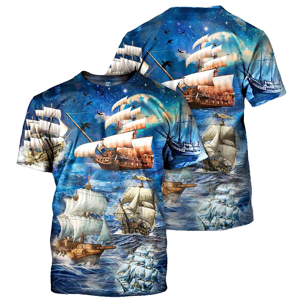 Мужская футболка с 3D принтом и преувеличенной графикой дракона, мужская одежда с короткими рукавами в стиле хип-хоп, повседневные футболки с круглым вырезом, пуловеры