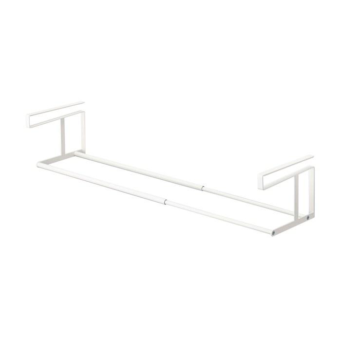 Yamazaki Floating Expandable Shoe Rack White Approx. W45.5-80 x D20.5 x H15.5cm Tower 5631