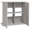 vidaXL Aquarium Stand Sonoma Gray 81x36x73 cm Engineered Wood