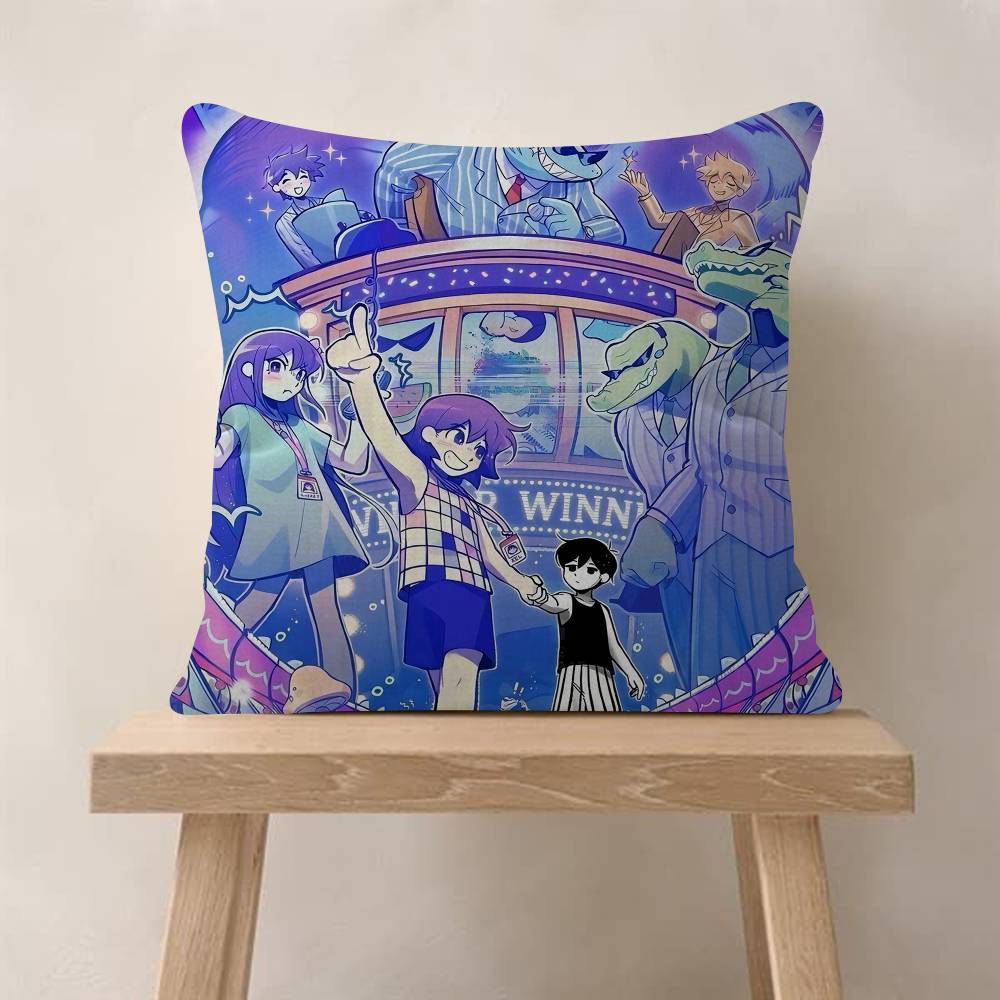 Hot Game OOmori Cushion Cover Pillow Cover Decor Pillowcase Printed Cushion Case For Couch