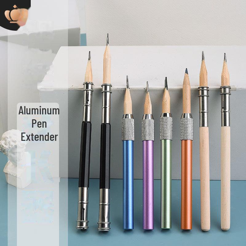 Удлинитель для карандашей из металла и дерева с двумя головками