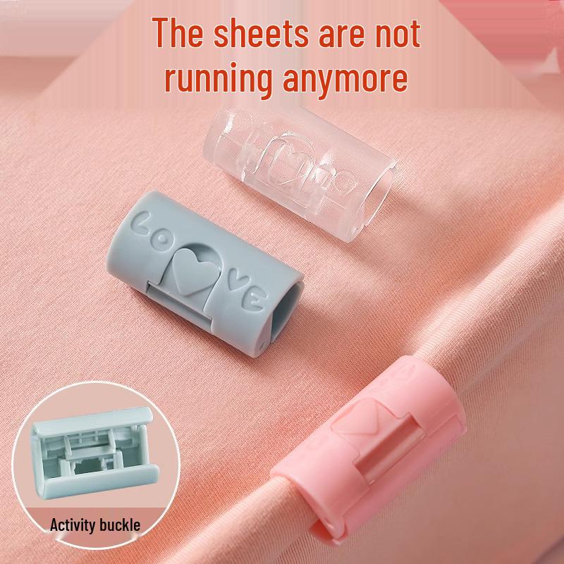 Newcomer Discount: Bed Sheet Anti-Slip Clips - Corner Fixers, Needle-Free, Household Use