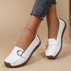 New Loafers Casual Women's Flat Shoes Soft Sole Soft Surface Mother Shoes Comfortable Large Size Bean Shoes Women