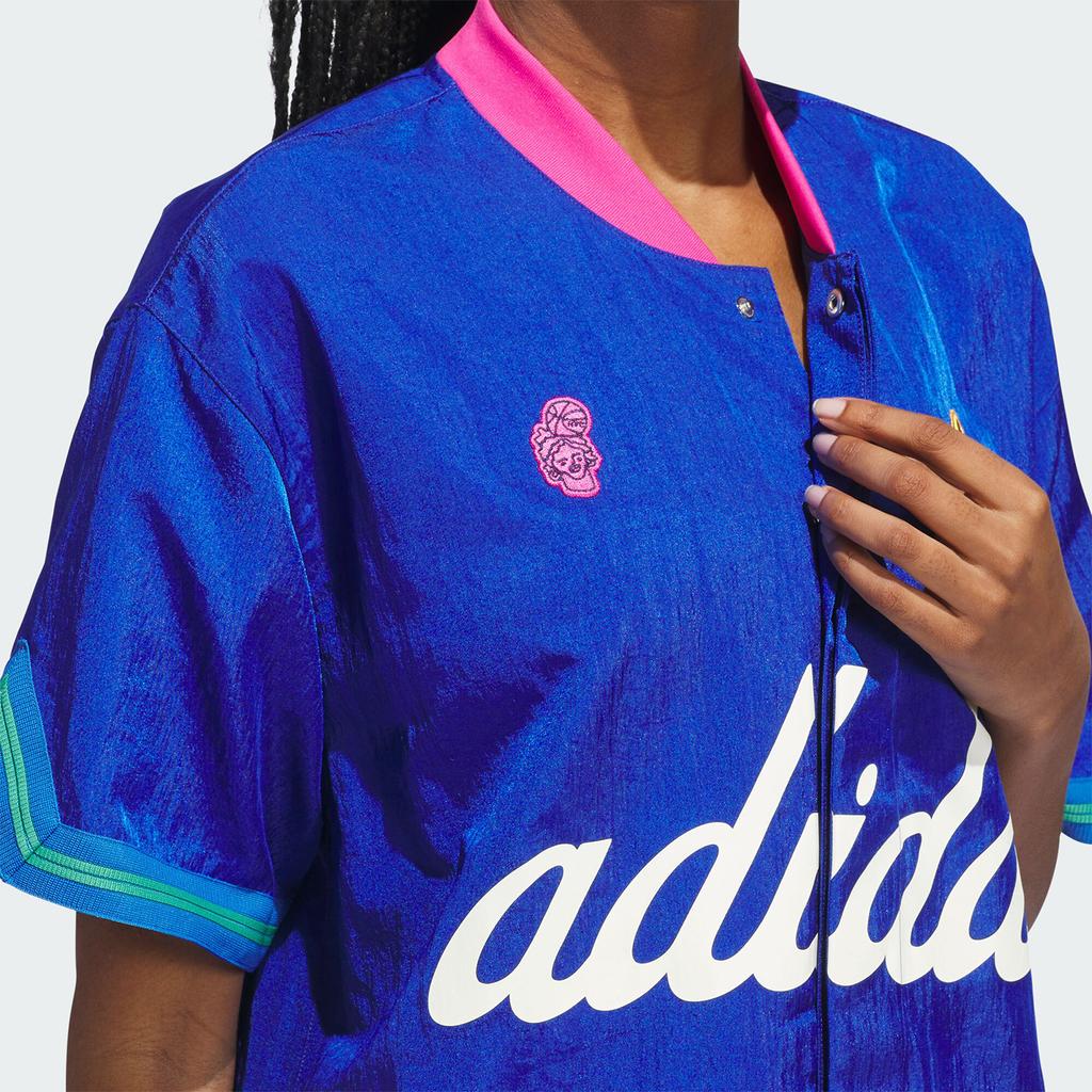 adidas Оригинальная мужская/женская баскетбольная футболка с коротким рукавом HYC SS WU IT9956