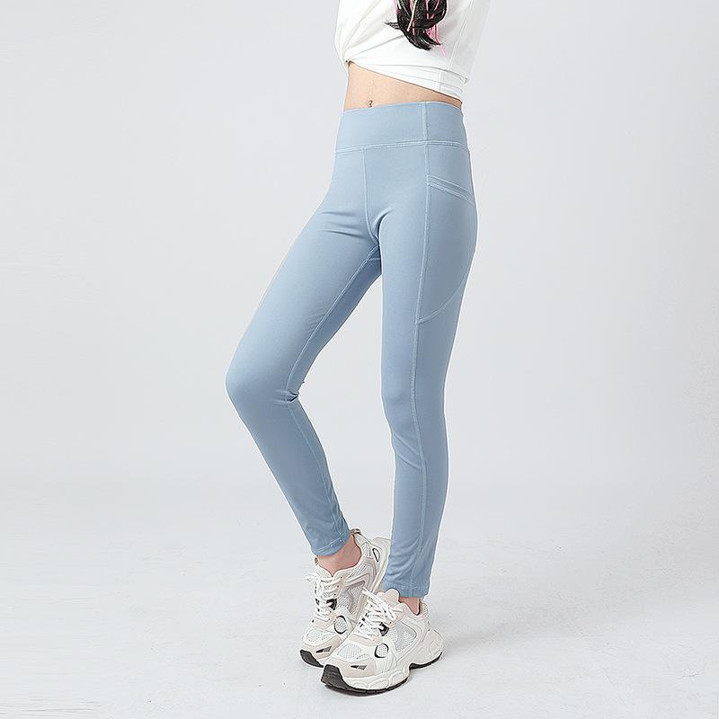 Новые спортивные штаны для девочек-подростков, летние тонкие детские быстросохнущие колготки, однотонные леггинсы с защитой от комаров, штаны «Акула» для 12, 13, 14 лет