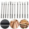 12PCS Leather Engraving and Embossing Tools Leather Working Stamping Patterns Tool
