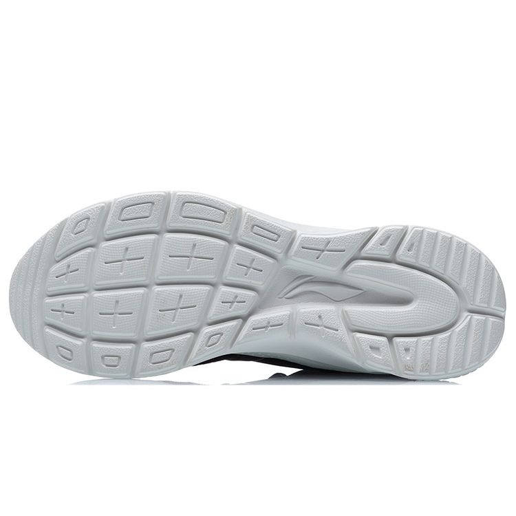 Кроссовки женские Li Ning Flow Cloud легкие нескользящие износостойкие легкие низкие кроссовки черные белые AGLR036-1