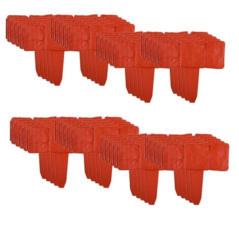 20 шт. Имитация камня садовый пластиковый ограждение вилла двор открытый газон вилла украшение садоводство антикоррозийный мини забор