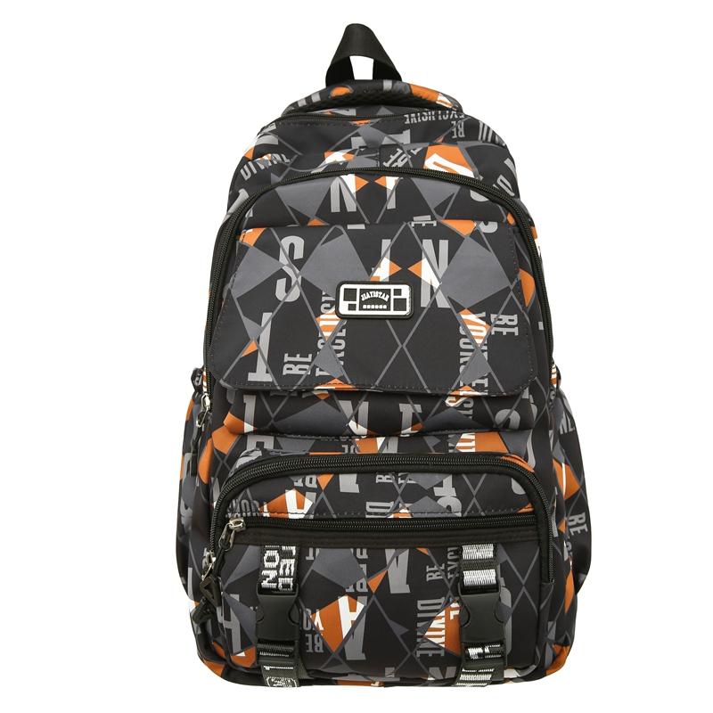 Large Capacity Graffiti Print School Bag Student Backpack Women Men Travel Backpack