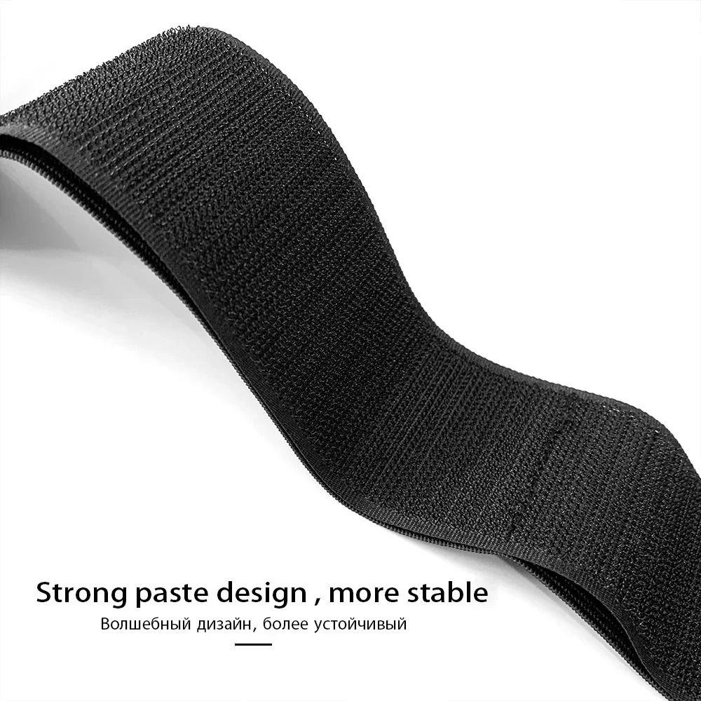 50cm Length Car Trunk Organizer Storage Solution Firm Magic Tape Tidying Stowing Belt Organizer Accessory Auto Tool Storage