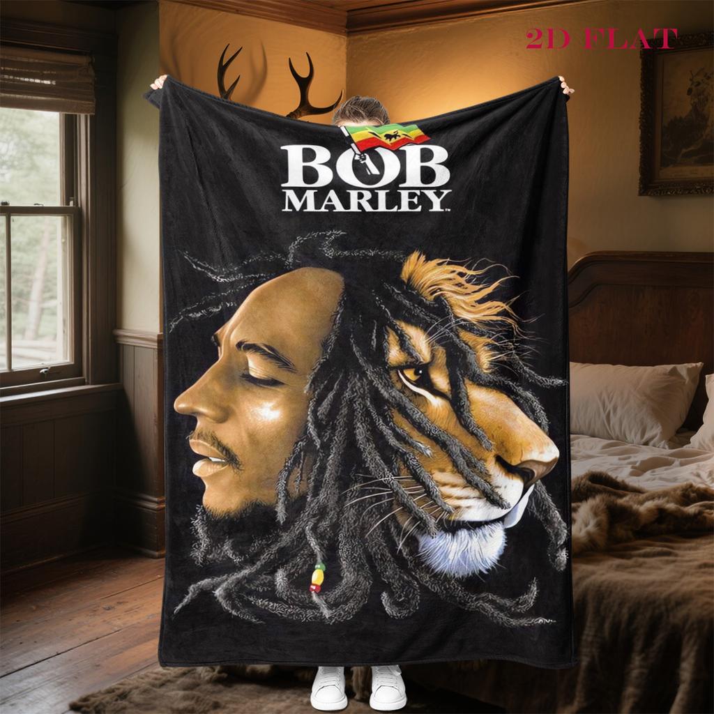 Vibrant Peace Love Harmony blanket Soft and comfortable Home Decor Outdoor plush blanket Christmas gifts Air conditioning blanket