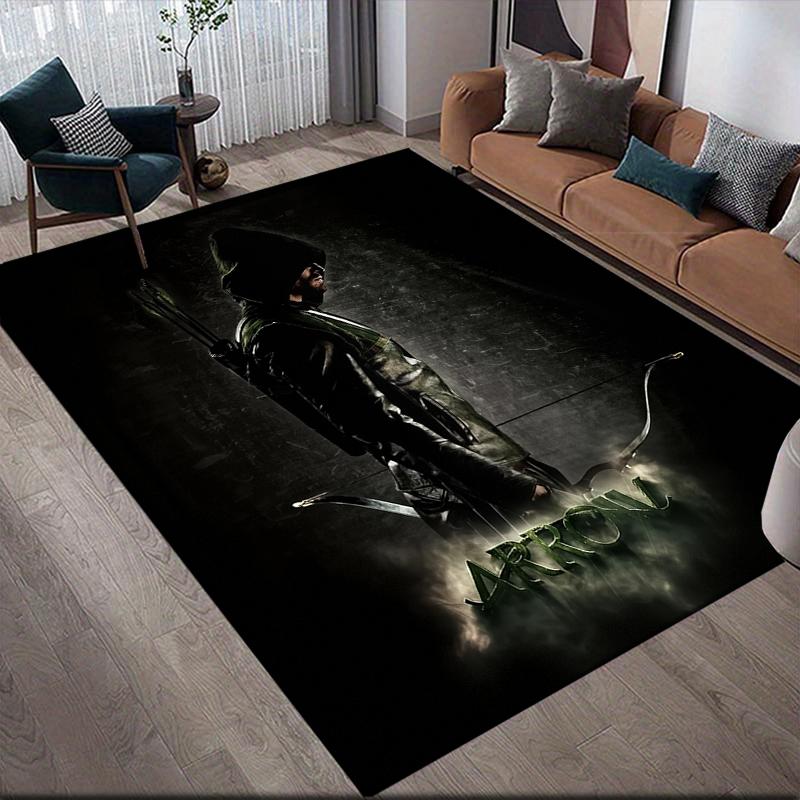 Arrow Square Area Rug, Non-Slip Floor Mat for Home Living Room, Perfect Gift for Fans.chl