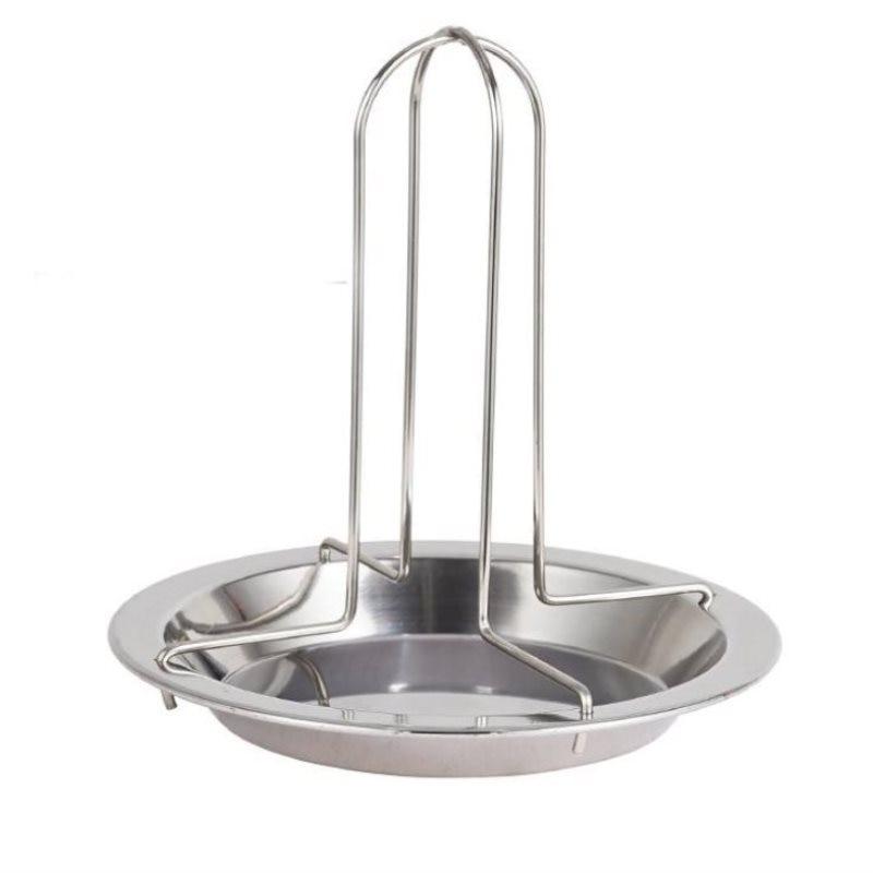 1Set Barbecue Grilling Baking Cooking Pans Non-Stick Chicken Roaster Rack with Bowl BBQ Accessories Tools