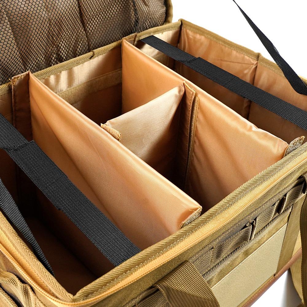 Hard Shell Camping Bag 30L Camping Storage Organizer Durable Camping Storage Bag  Outdoor Camping