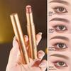 Three Color Eye Shadow Stick Gradient Delicate Shiny Waterproof Glitter Eye Shadow Waterproof Long-Lasting Eye Cosmetics