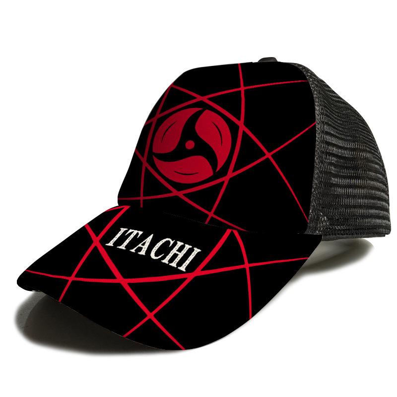 Naruto New UCHIHA ITACHI All Styles Snapback Baseball Cap Men Women Hip Hop Dad Mesh Hat Trucker Hat Kawaii Kids Gifts Toy