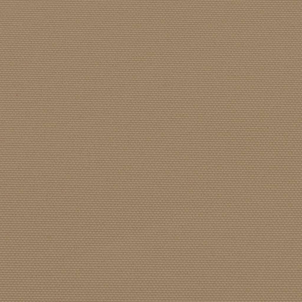 Retractable Side Awning Taupe 140 x 1000 cm