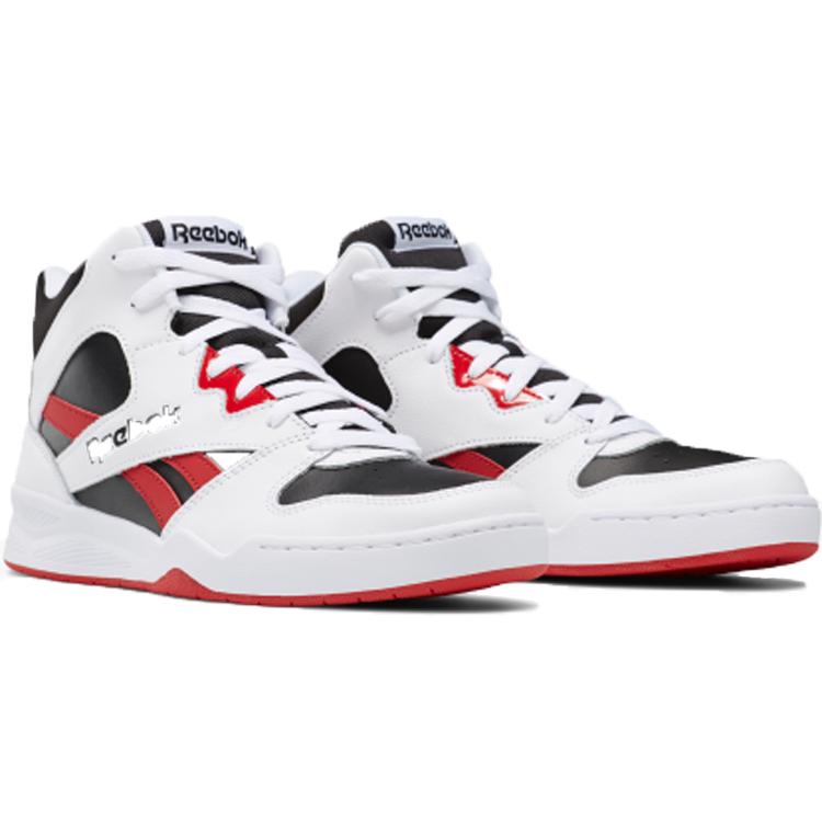 Reebok Royal BB4500 2 Удобные Легкие Баскетбольные Кроссовки Средней Высоты Мужские Черно-Красные DV6690
