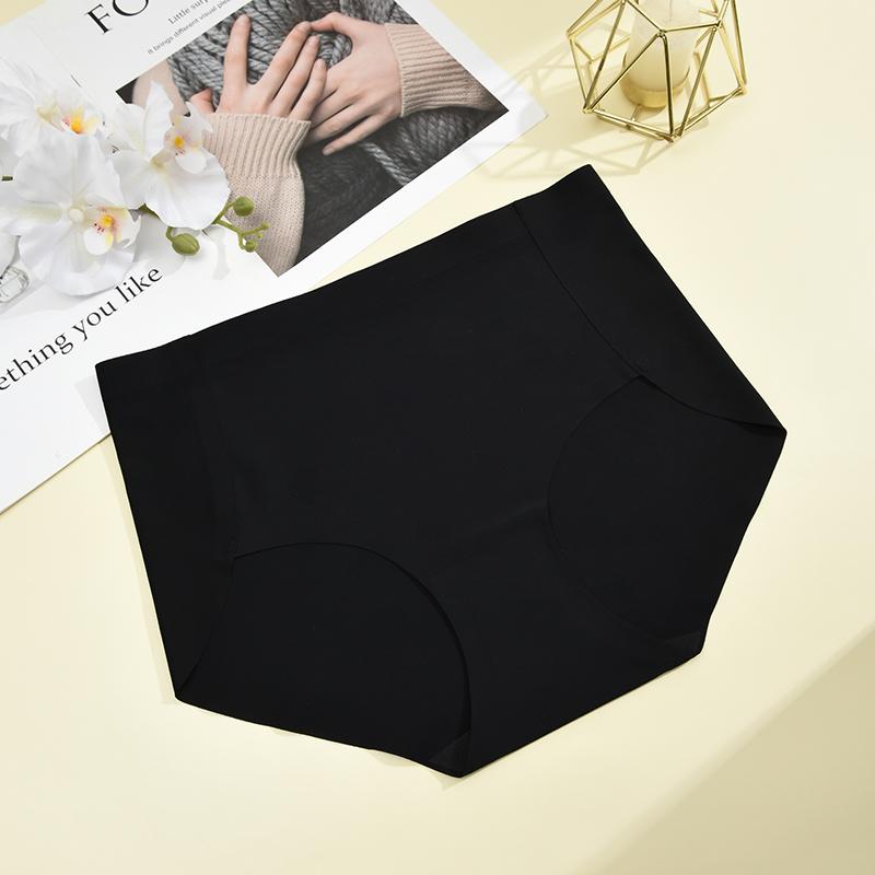 FINETOO Сексуальные бесшовные трусики Удобные мягкие интимные женские трусики Женское интимное белье Женское нижнее белье Ледяной шелк Трусы-слипы