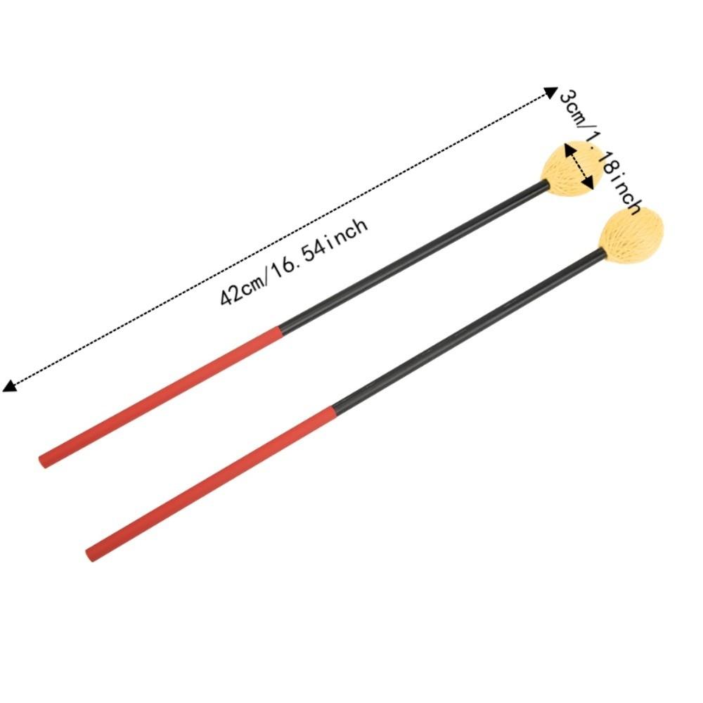 Comfortable Hand Feeling Marimba Mallets Drum Stick Mallet Drum Practice Performance