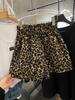 Extra Large Summer Style Leopard Print High Waist Elastic Shorts for Women - Slim Fit Casual Pants for Sizes 2-300 Lbs