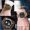 Для ремешка часов Hamilton Khaki Aviation H77616533 H760250 Field Мужской Натуральная кожа Заклепка Браслет для часов 20 мм 22 мм Коричневый