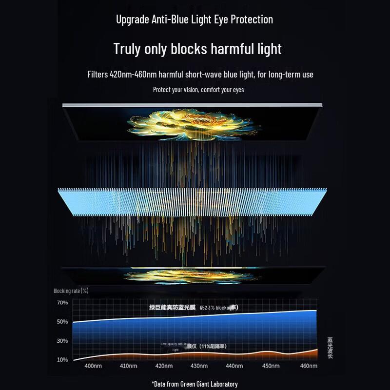 llano Anti-Spy Anti-Blue Light Screen Protector