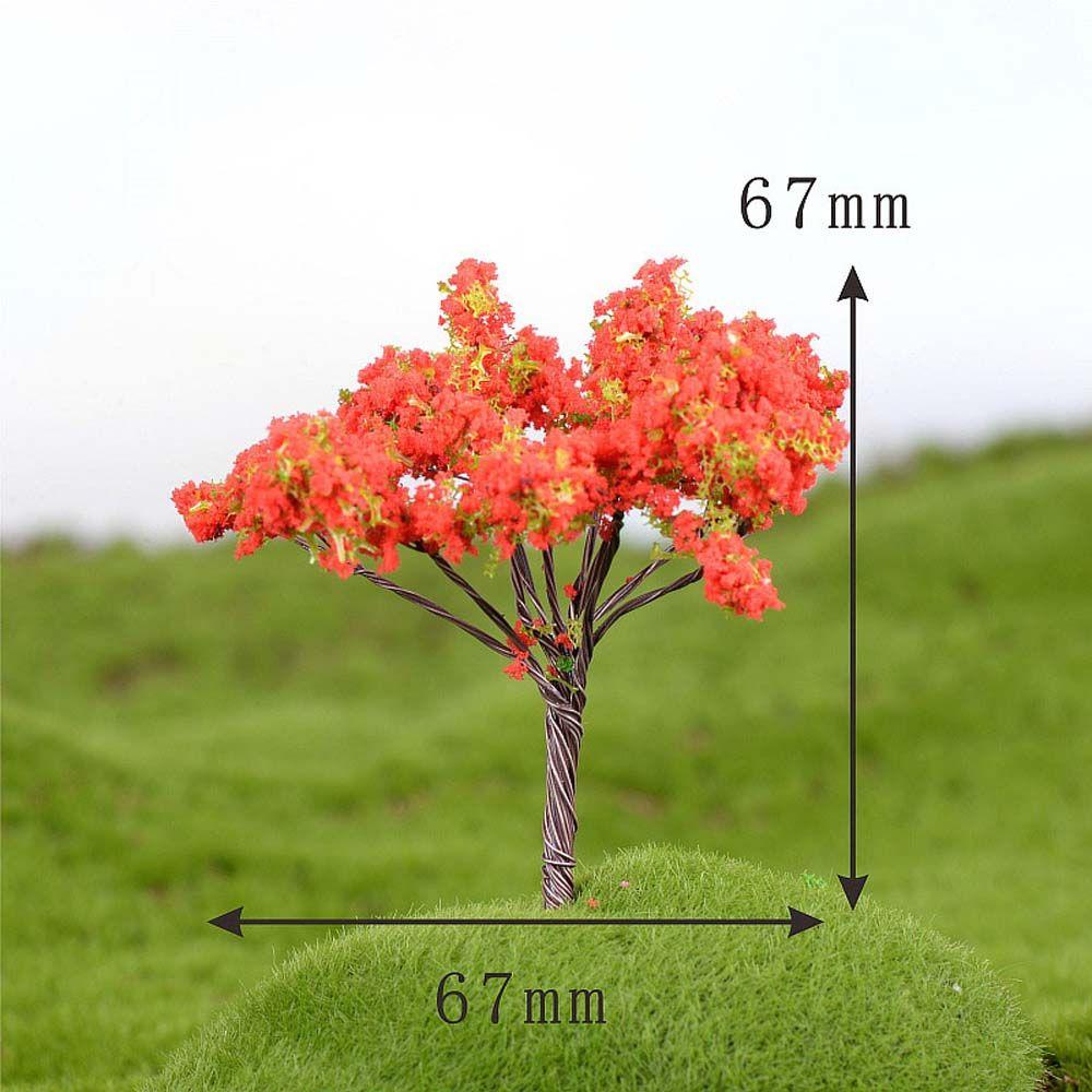Plastic DIY Accessories Decoration Fairy Crafts Miniatures Simulation Tree Terrarium Landscaping