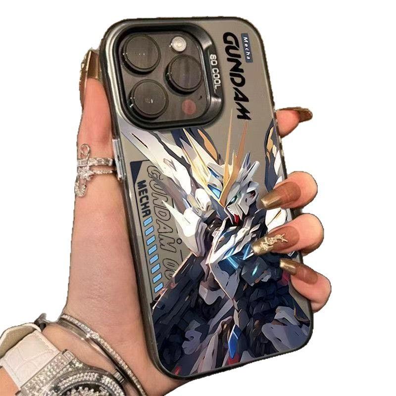 Чехол для мобильного телефона Zero Gundam Подходит для Apple 17Promax iPhone16 Чехол Yuan gas Япония и Корея 15/1413/