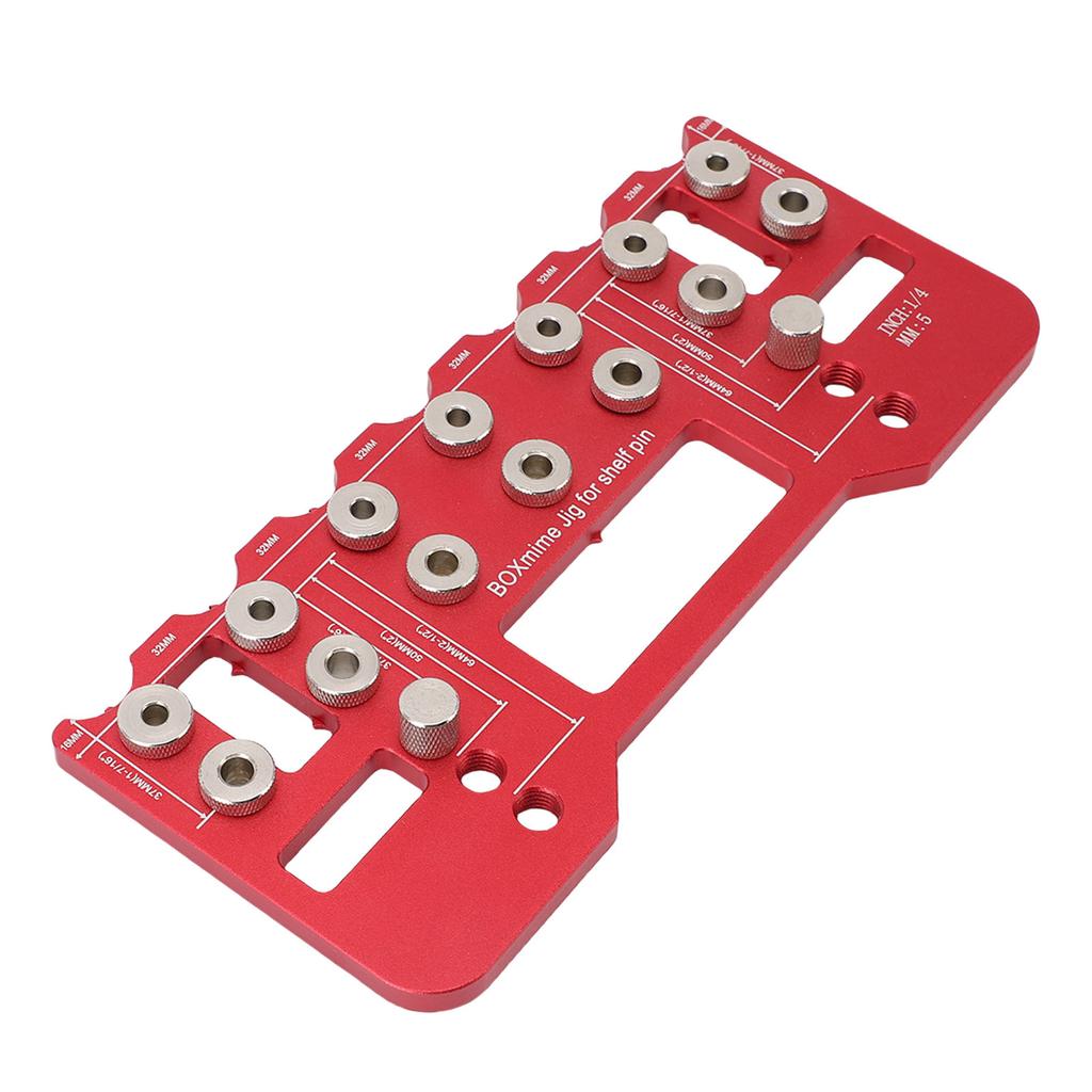 Cabinet Handle Mounting Template Door Hinge Pull Hardware Drilling Guide Board for Woodworking Furniture Installation
