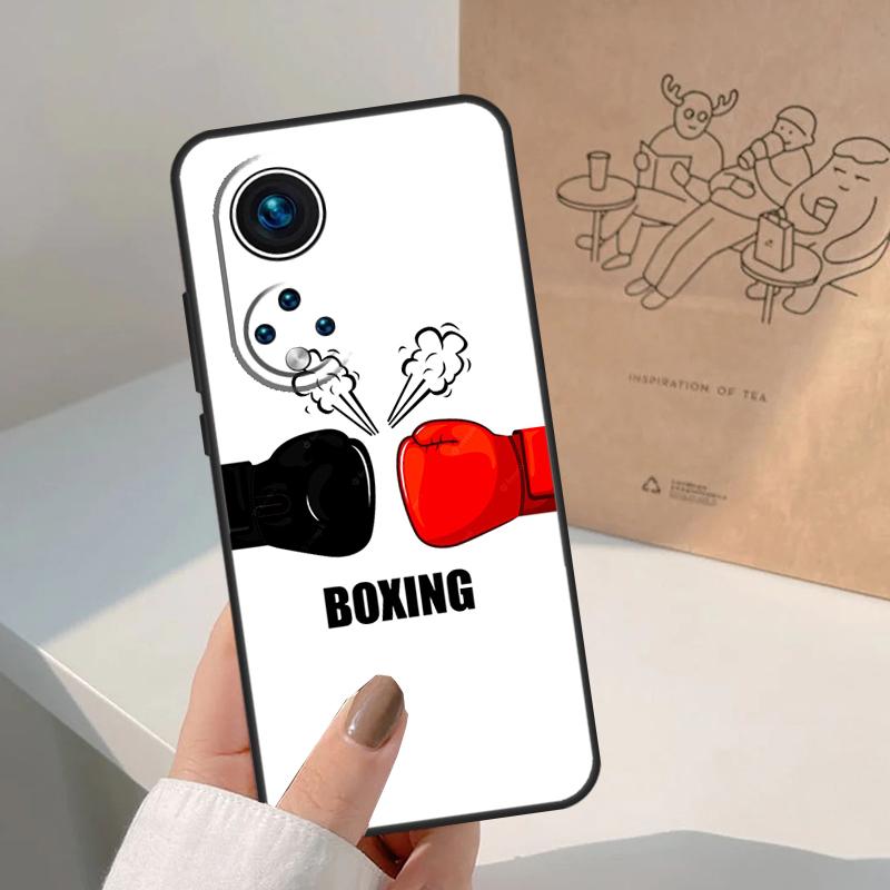 Boxing Gloves Case For Honor Magic 7 Lite 5 6 Pro Cover For Honor 400 200 90 70 50 X9 X8a X8b X9a X9b X9c