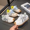 Детские кроссовки 'Форрест Гамп' Весна и осень 2025 новая корейская версия девичьи макаруны, немецкие тренировочные кроссовки, мужские повседневные спортивные кроссовки