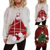 Women's Fashion Fall And Winter Christmas Loose Round Neck Pullover Knitted Sweater